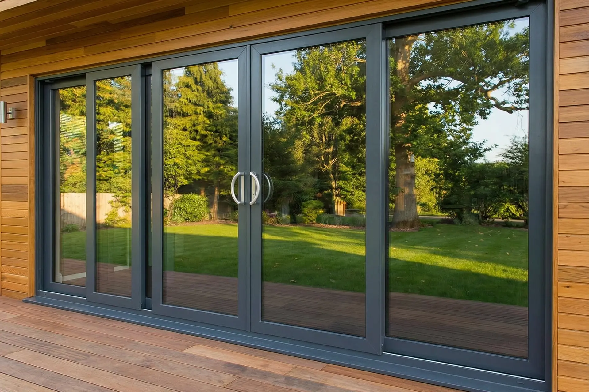 Розсувні металопластикові вікна та двері