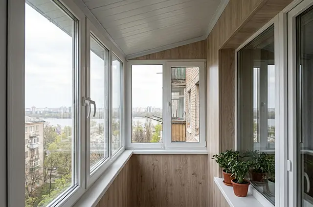 Остеклення балконів в Києві та Київській області