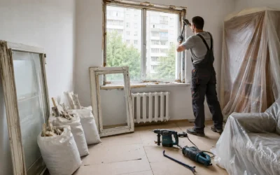 Демонтаж старих вікон: що входить у послугу та як організувати вивіз сміття